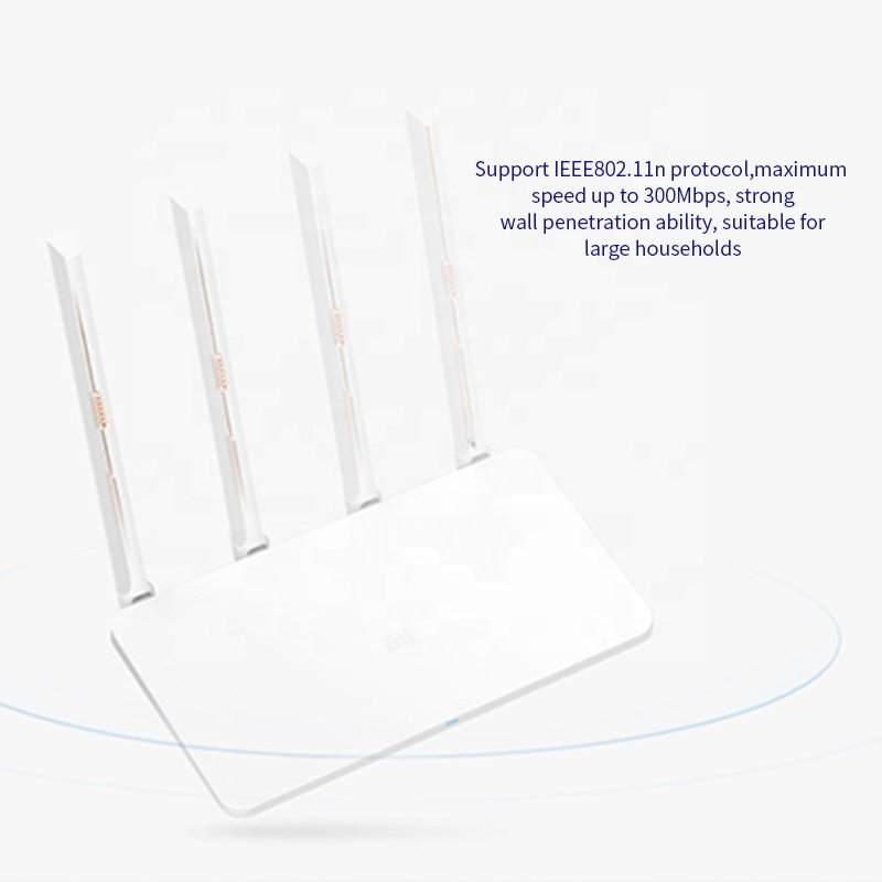 mi Router 3C Mi Wireless WiFi Repeater 64 RAM 300Mbps 2.4G 802.11N 4 Antennas Wireless Routing WIFI